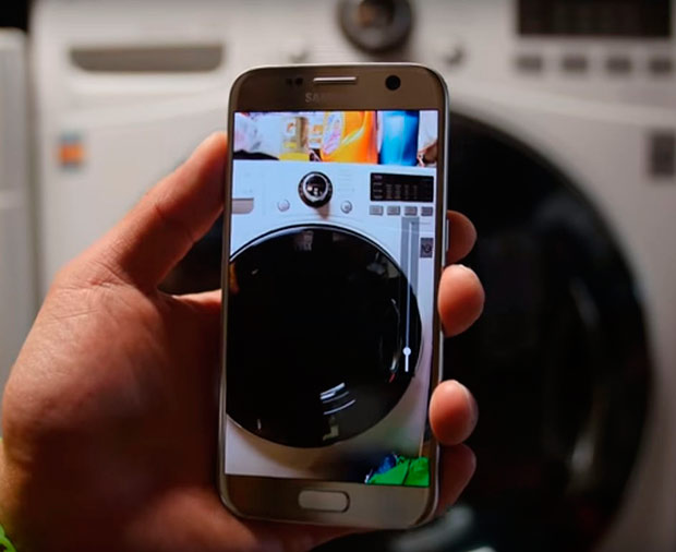 Galaxy S7 против стиральной машины