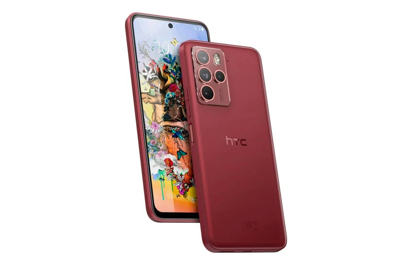 Смартфон HTC U23 Pro выпущен в цвете Misty Red