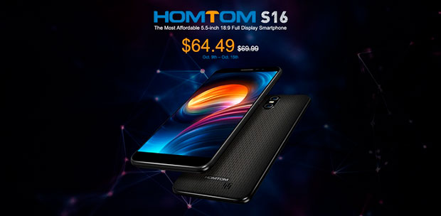 HomTom S16 стал самым доступным безрамочным смартфоном с двойной камерой