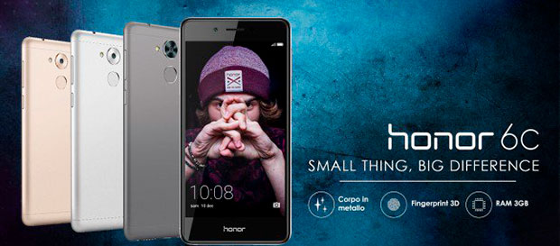 Honor 6C представлен в Европе по цене €229