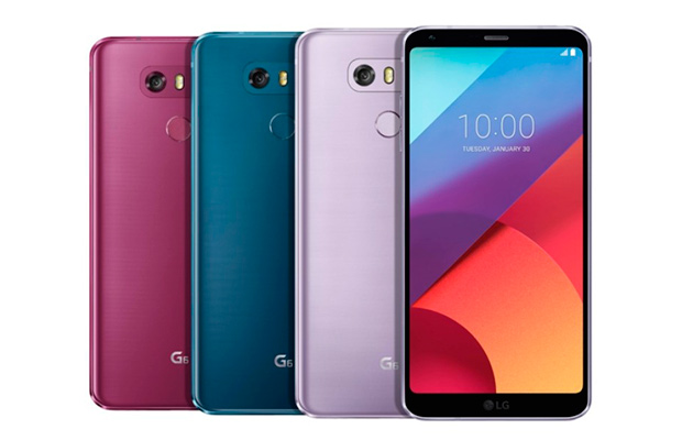 LG G6 и LG Q6 выйдут в цветах Moroccan Blue и Lavender Violet