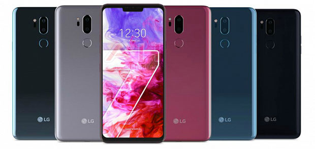 Раскрыт дизайн и цветовое оформление LG G7 ThinQ
