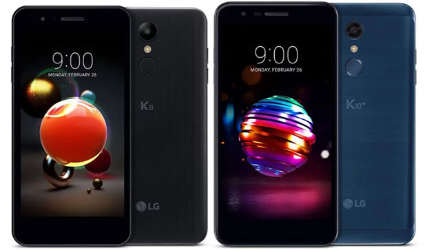 LG анонсировала смартфоны K8 2018 и K10 2018, но покажет их на MWC 2018