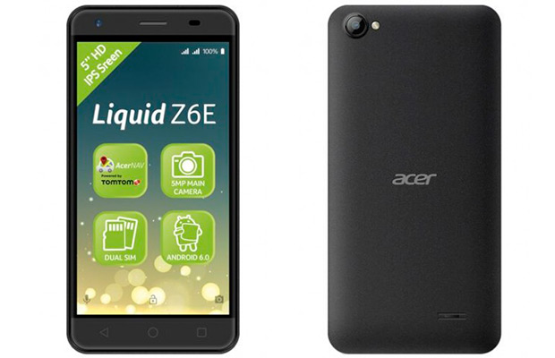 Acer выпустила бюджетный смартфон Liquid Z6E