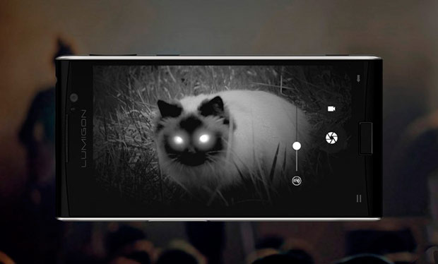 Lumigon T3 стал первым смартфоном с камерой ночного видения