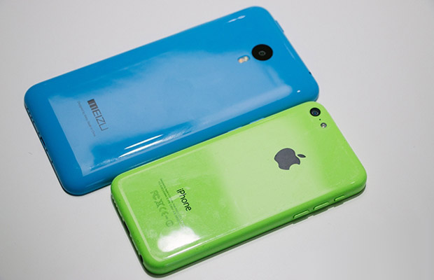 Как Meizu украла дизайн iPhone 5c для своего M1 Note (Blue Charm)