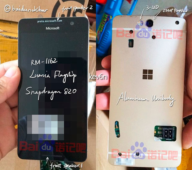 Отмененный Microsoft Lumia 960 показан общественности