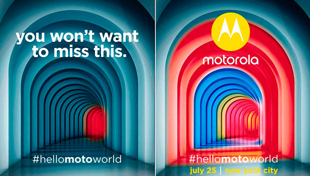 Motorola проведет презентацию новых смартфонов 25 июля в Нью-Йорке