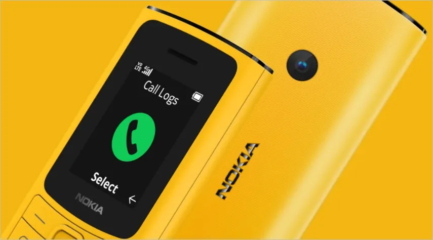 Представлены 4G-версии кнопочных телефонов Nokia 110 и 105