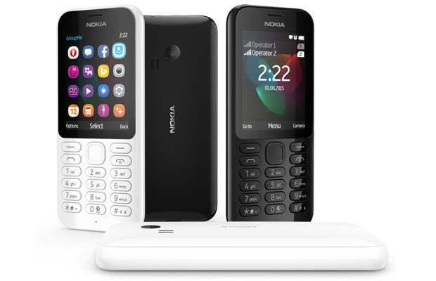 Представлены бюджетные Интернет-телефоны Nokia 222 и 222 Dual-SIM