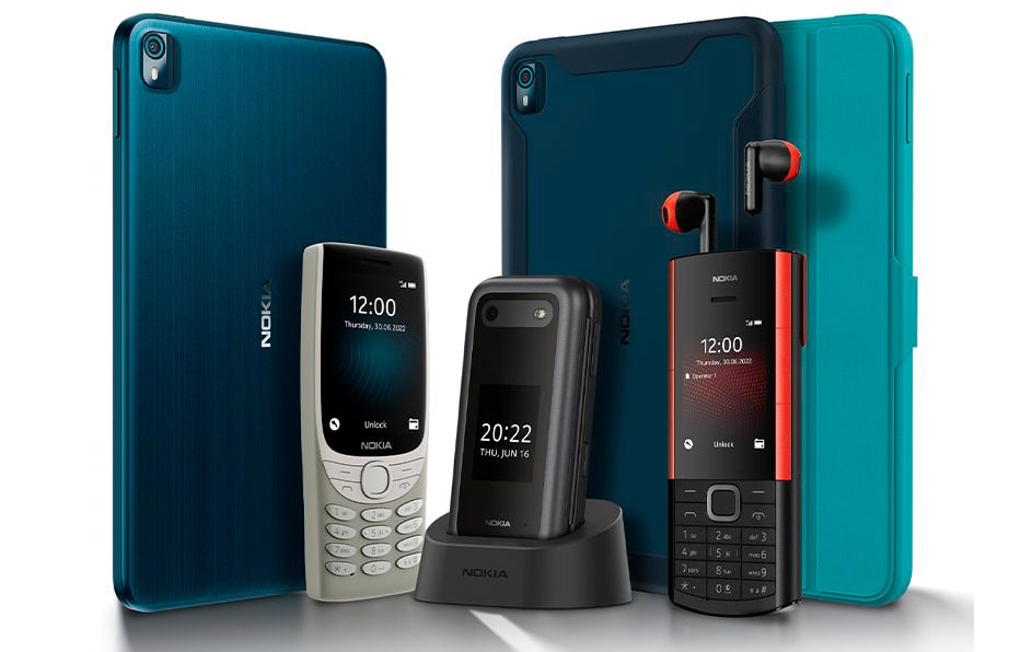 Представлены кнопочные телефоны Nokia 2660 Flip, Nokia 8210 4G и Nokia 5710 XpressAudio