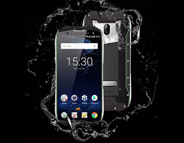 Представлен защищенный смартфон Oukitel WP5000 с полноэкранным дизайном