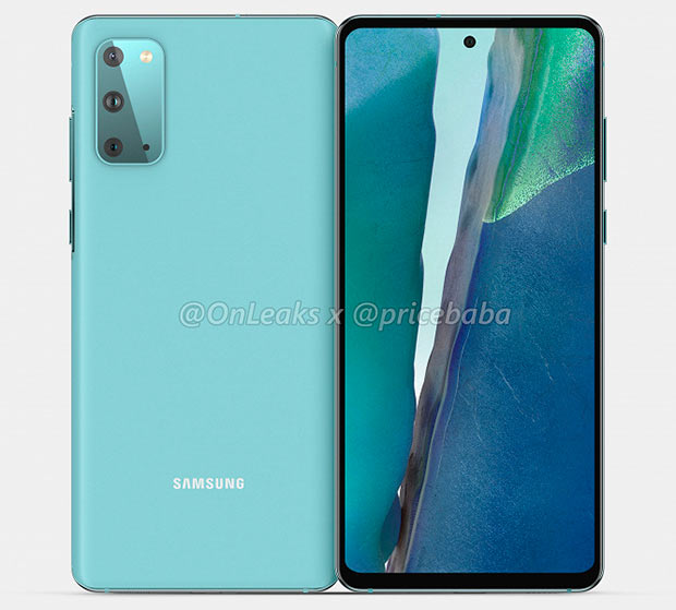 Показаны качественные видео и рендеры смартфона Samsung Galaxy S20 FE 5G