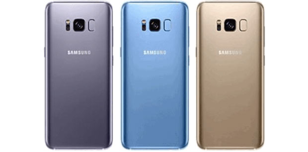 Samsung Galaxy S8 предстанет в трех новых цветах