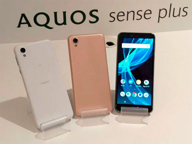 Представлен смартфон среднего класса Sharp AQUOS Sense Plus