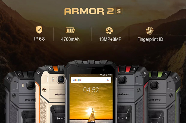 Представлен смартфон-внедорожник Ulefone Armor 2S