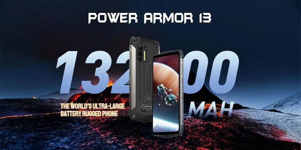 Представлен неубиваемый смартфон Ulefone Power Armor 13