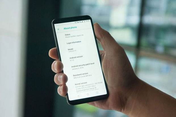 Umidigi A1стал первым в мире смартфоном на MediaTek MT6739 и Android 8.1