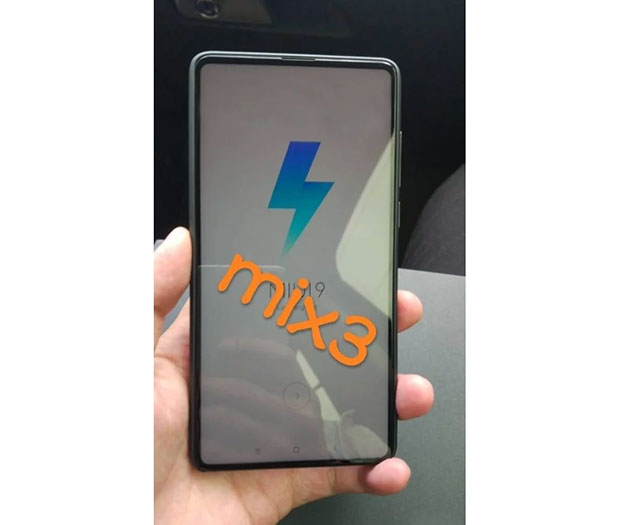 Новый образ Xiaomi Mi MIX 3 демонстрирует его лицевую панель