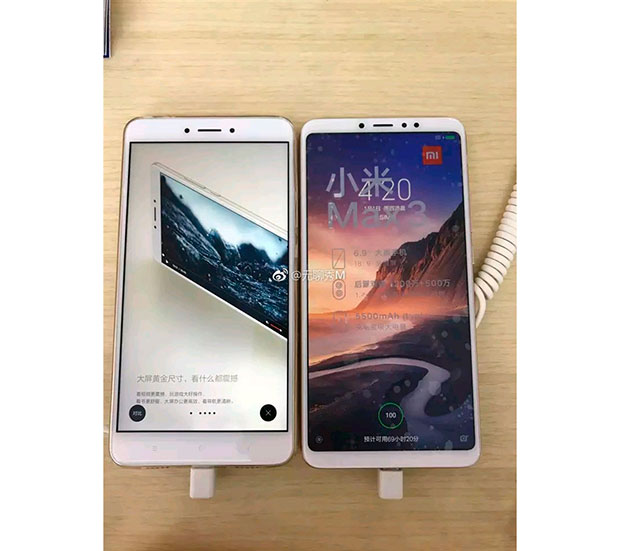 Сравнение дизайна Xiaomi Mi Max 3 и Mi Max 2