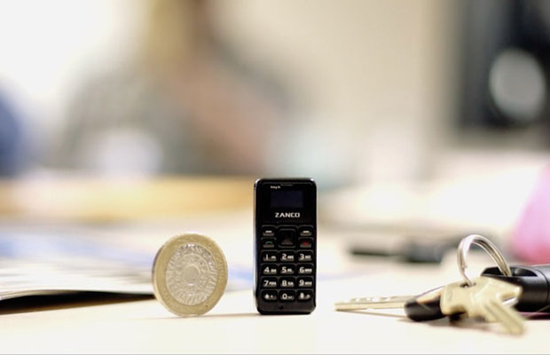 Выпущен самый маленький телефон в мире Zanco Tiny T1