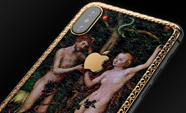 Caviar выпустила iPhone X, украшенный картиной 1526 года