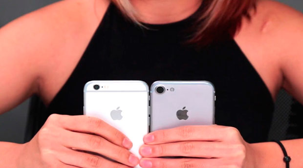 iPhone 7 дебютирует лишь осенью, а в Сети уже сравнивают его клон с iPhone 6s