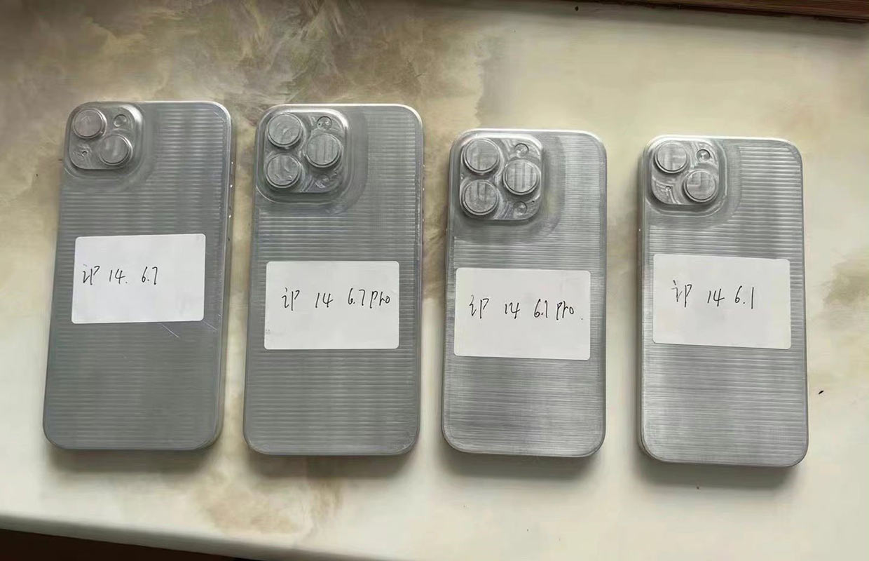 Новая утечка продемонстрировала дизайн тыльной панели смартфонов серии iPhone 14