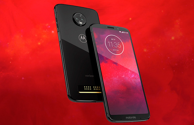 Motorola представила смартфон Moto Z3 со сканером отпечатков пальцев на боковой стороне