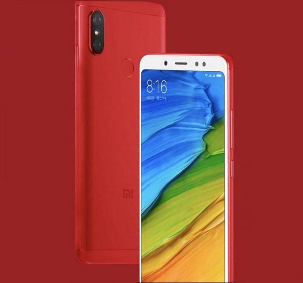 Xiaomi Redmi Note 5 выпущен в красном цвете Flame Red