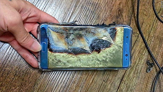 Samsung назовет причину взрывов Galaxy Note 7 в середине января