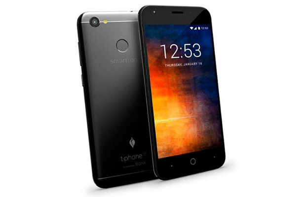 Представлен бюджетный смартфон Smartron t.phone P с батареей на 5000 мАч