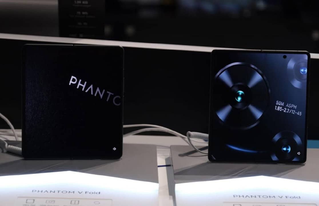 Tecno показала свой первый складной смартфон Phantom V Fold