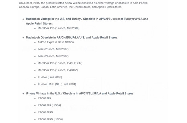 Apple прекращает поддержку iPhone 3G и iPhone 3GS с 9 июня