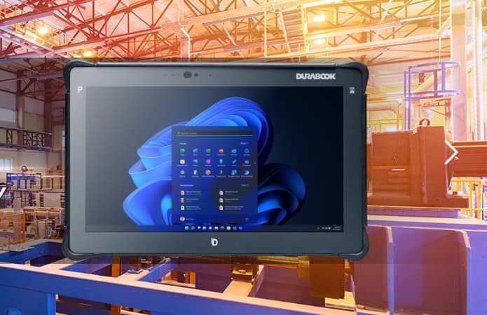 Представлен универсальный защищенный планшет Durabook U11