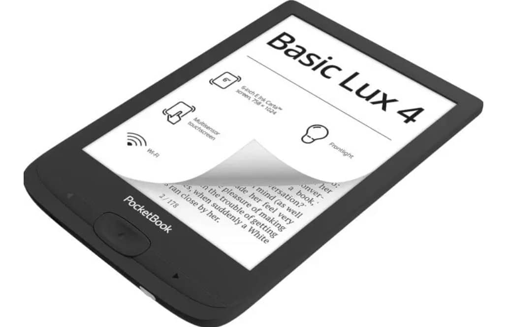 Представлена электронная книга PocketBook Basic Lux 4