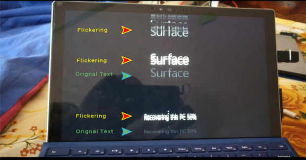Мерцание экрана Surface Pro 4 лечится в морозилке