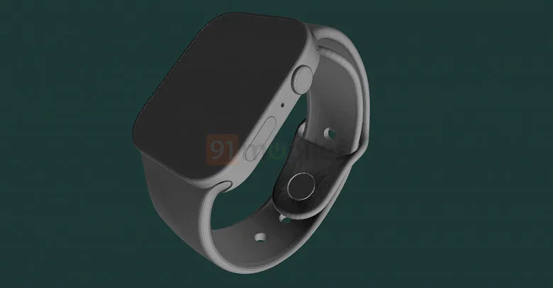 В Сеть слиты рендеры будущих часов Apple Watch Series 7