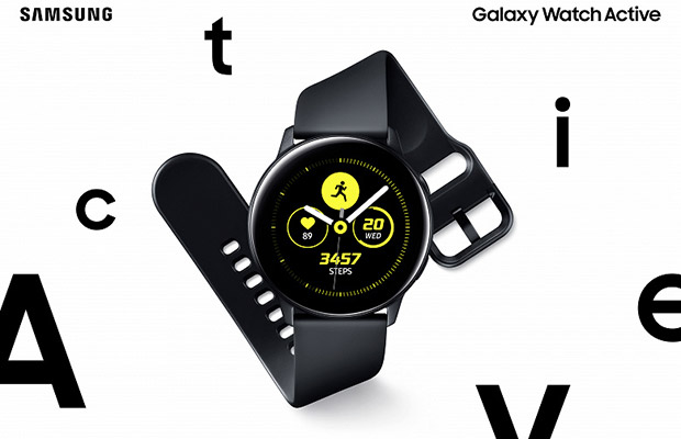 Представлены смарт-часы Samsung Galaxy Watch Active, измеряющие кровяное давление