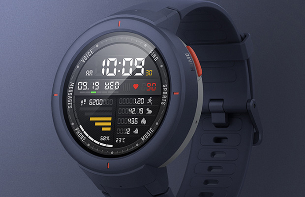 Представлены смарт-часы Amazfit Verge с мониторингом частоты сердечных сокращений и NFC