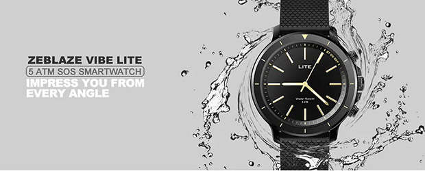 Гибридные часы Zeblaze VIBE LITE поступили в продажу