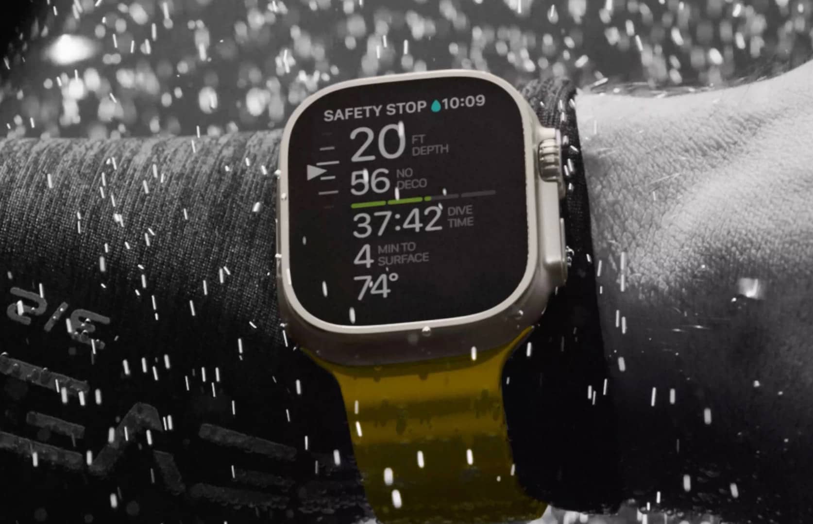 В сервисе Apple теперь можно проверить водонепроницаемость часов Watch Ultra