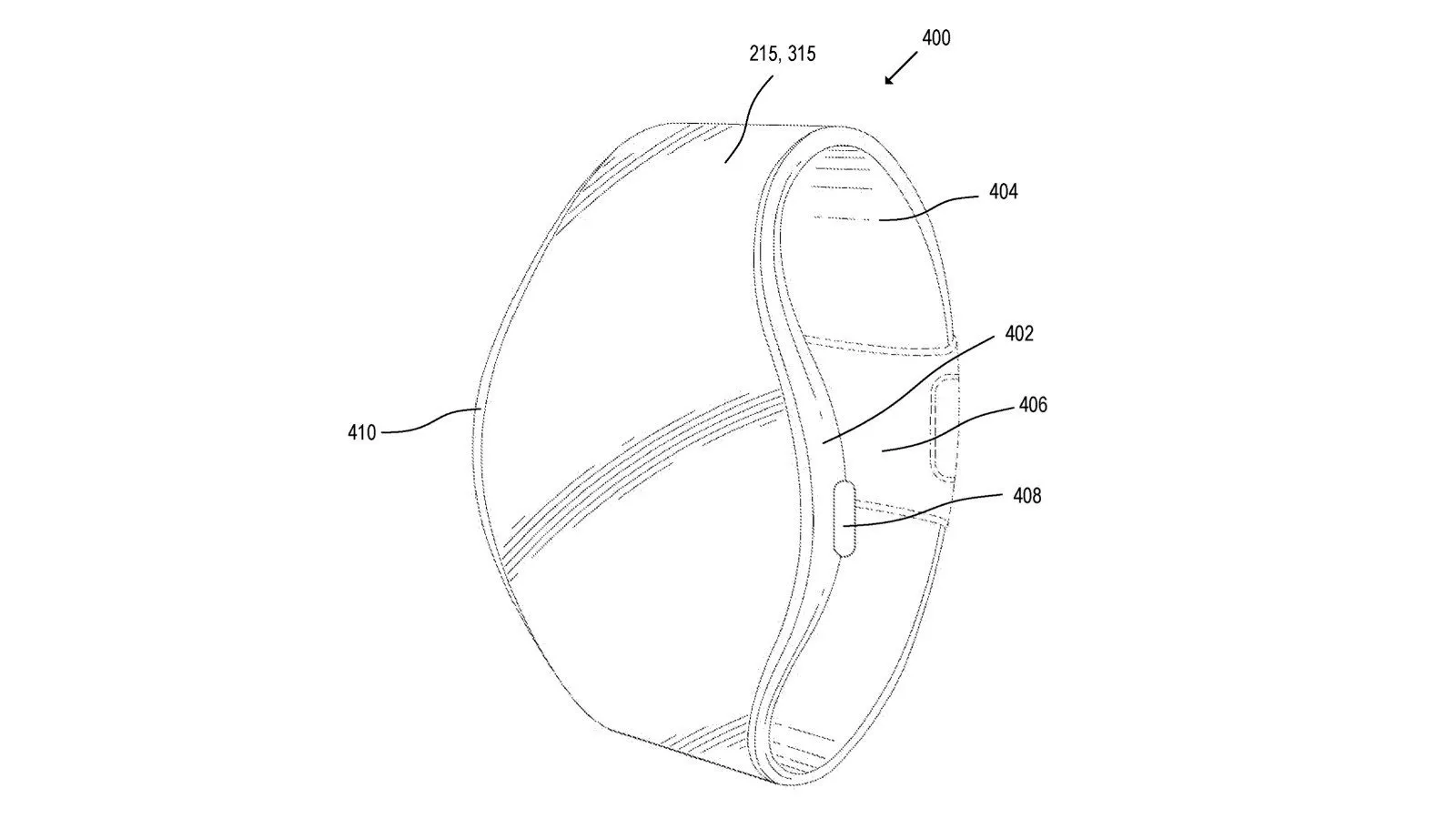 Apple запатентовала смарт-часы с гибким экраном, уходящим на ремешок