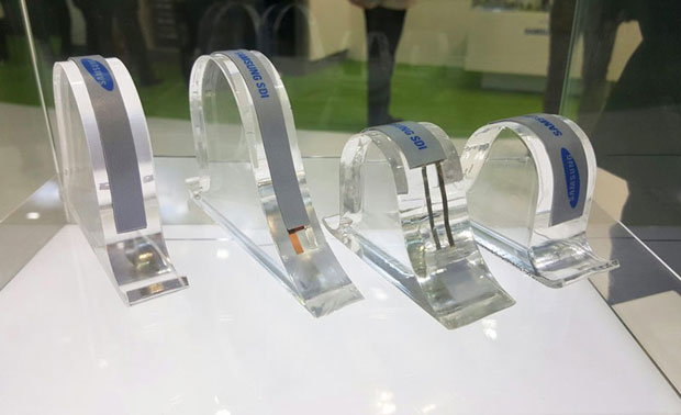 Компания Samsung представила гибкие аккумуляторы Stripe и Band