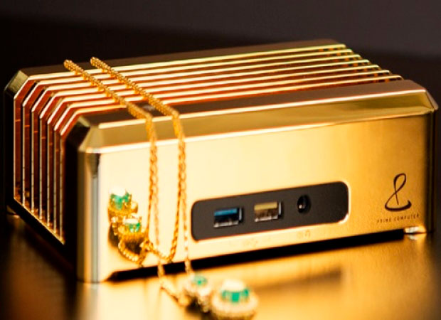 Выпущен мини-ПК PrimeMini 3 из 18-каратного золота стоимостью $1 млн