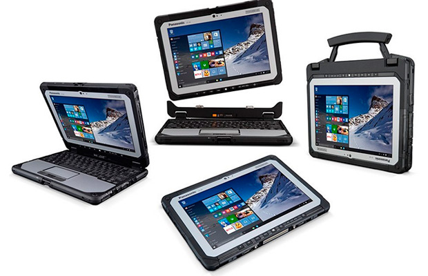 Panasonic представила защищенный ноутбук-трансофрмер Toughbook 20 под управлением Windows 10