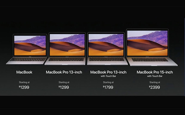 Apple полностью обновила линейку ноутбуков MacBook и MacBook Air