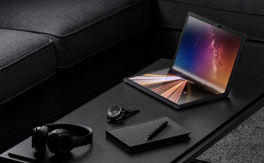 В 2023 году Samsung выпустит ноутбук со складной 17.3-дюймовой OLED-панелью