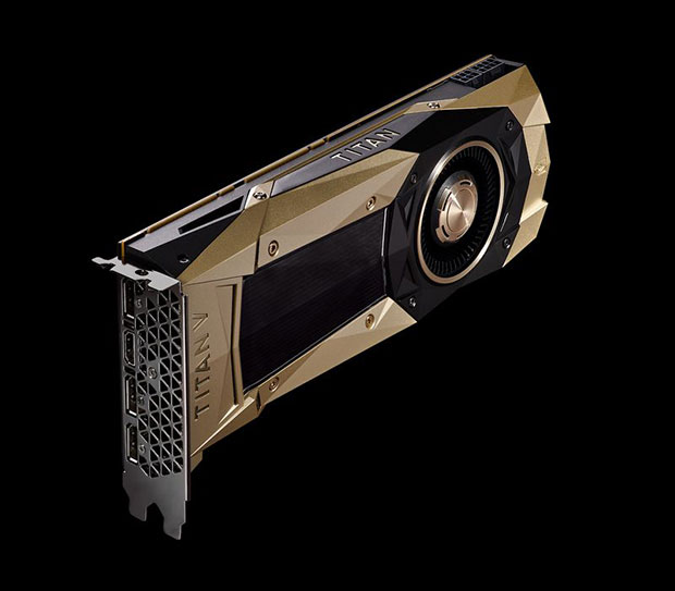Представлена самая мощная в мире видеокарта Nvidia Titan V