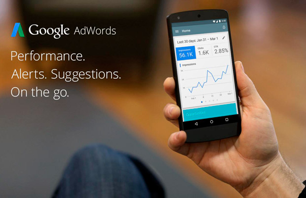 Вышло мобильное приложение Google AdWords для Android